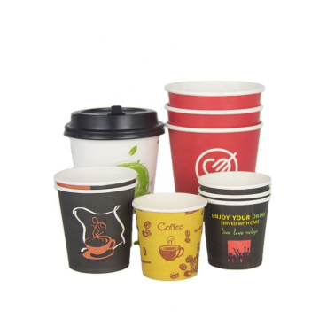 Factory direct sale high quality disposable coffee cup type paper cup wholesale